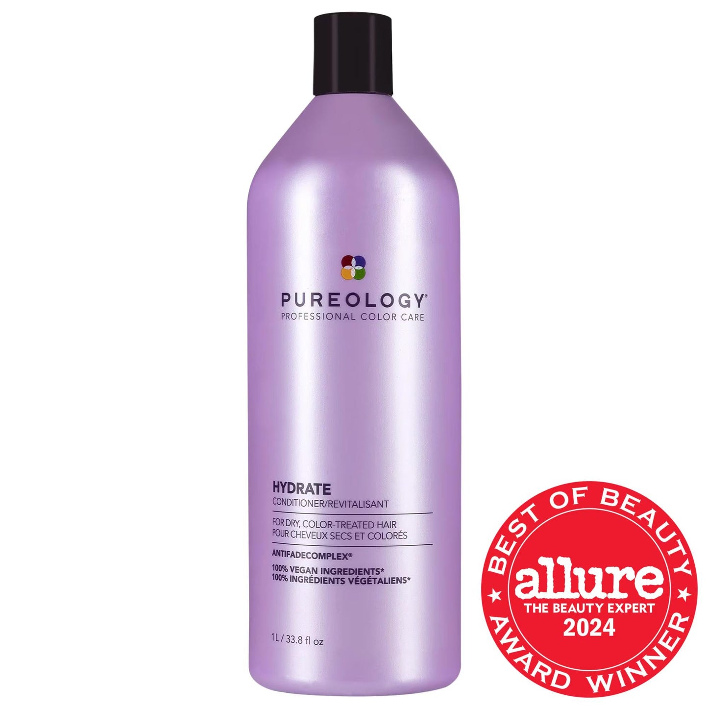 Hydrate Conditioner for Medium to Thick Hair - Moisturizing, Color Protecting, Vegan Hair Care by Moroccanoil