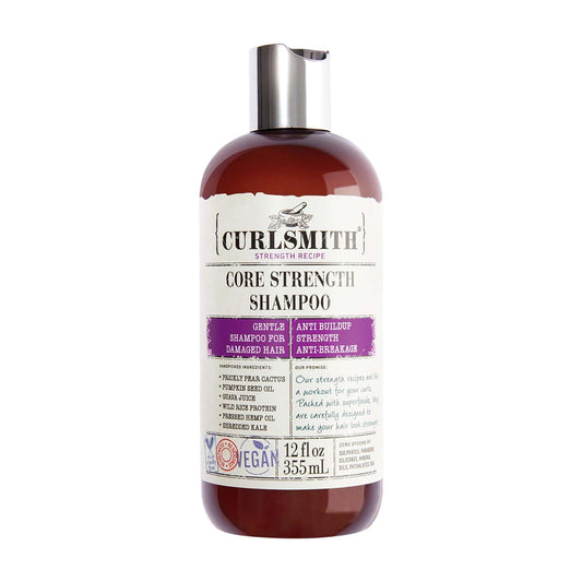 Core Strength: Protein Enriched Shampoo for Dry, Frizzy, Color-Treated Hair | Vegan & Cruelty-Free | Sulfate-Free