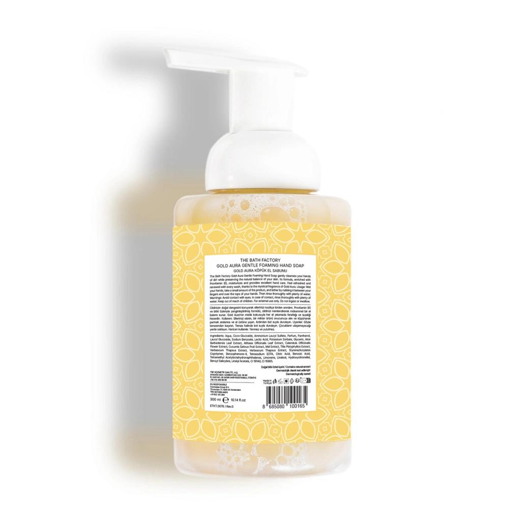 The Bath Factory Gold Aura Foaming Hand Soap 300 ml