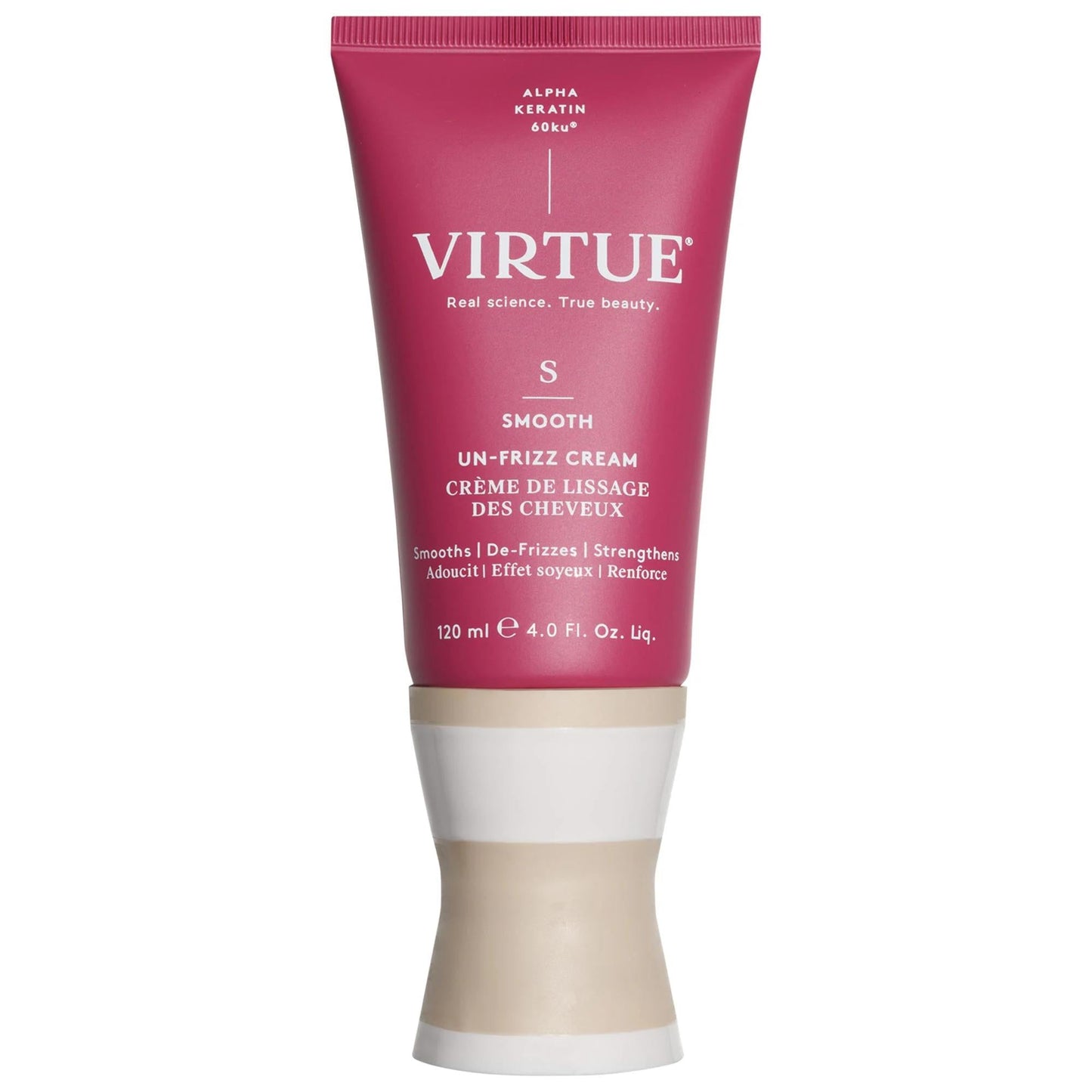 Virtue Correct Un-Frizz Hair Styling & Smoothing Cream - Anti-Frizz, Heat Protecting, Vegan Hair Care