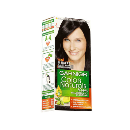 Garnier Color Naturals Nourishing Hair Dye 1 Black