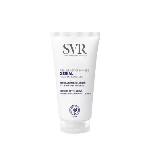 SVR Xerial Hand and Foot Cream - 50ml Moisturizing Repair Cream for Dry, Cracked Skin - Hand Cream, Foot Cream, Dry Skin Repair