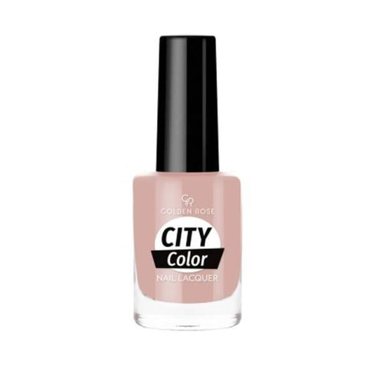 Golden Rose City Color Nail Lacquer - Long-Lasting & Vibrant Colors - 10.2ml