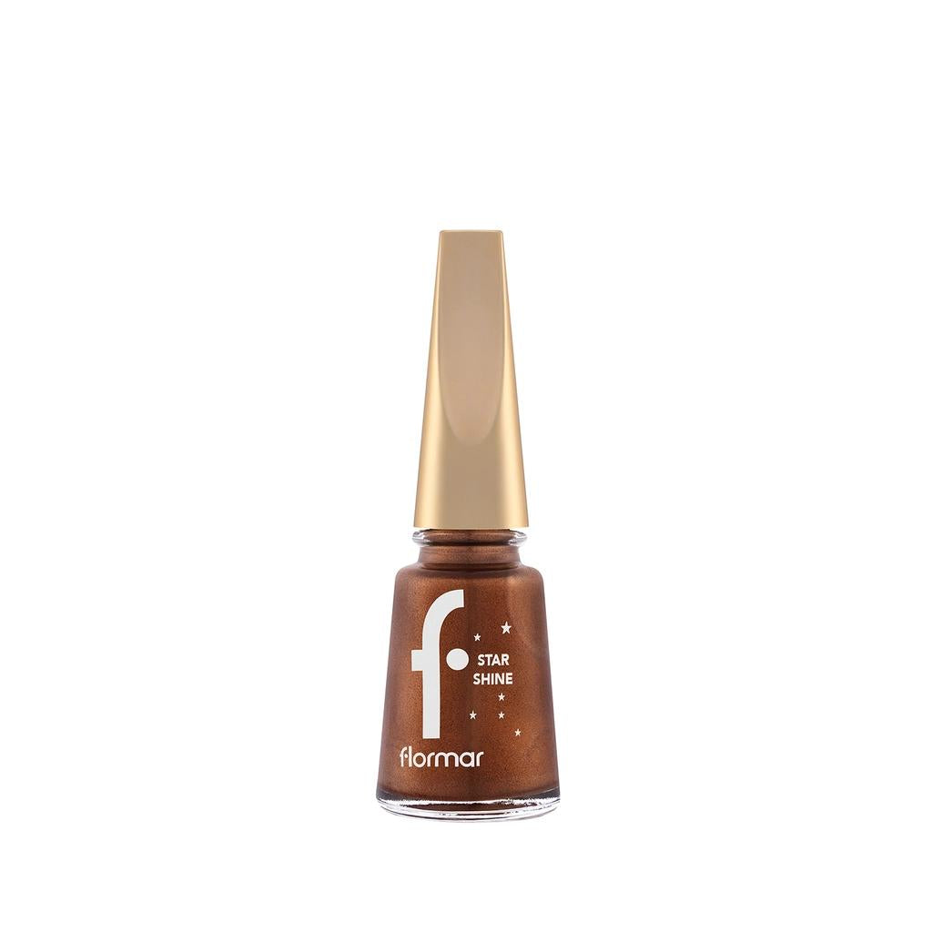 Flormar Star Shine Metallic Nail Polish in 005 Bronze Flash