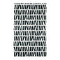 Geometry House - 'All Lined Up' Kitchen Tea Towel (18"x30")