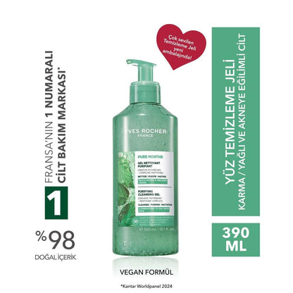 Yves Rocher Pure Menthe Purifying Cleanser for Oily Skin