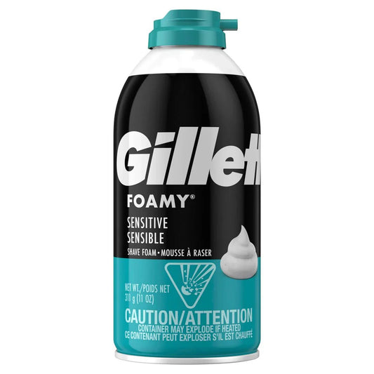 Gillette Foamy Sensitive Skin Shave Foam 11 oz