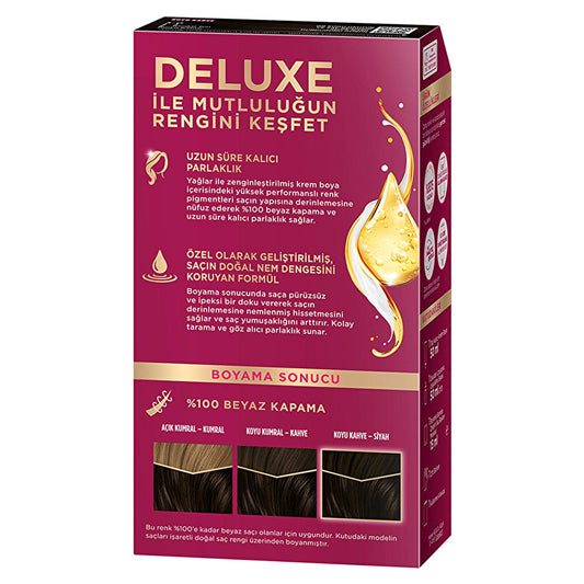 Palette Deluxe Hair Dye - Long-Lasting Rich Color & Nourishment for Vibrant Hair