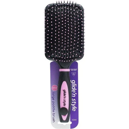 Glide'N Style Large Paddle Brush for Easy Detangling GS-224