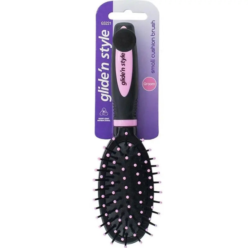Glide'N Style Small Cushion Brush for Easy Detangling