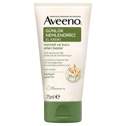 Aveeno Moisturizing Hand Cream - Dry Skin Relief & Long-lasting Hydration for Sensitive Hands