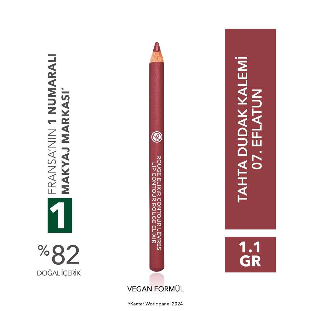 Wooden Lip Liner Pencil for Defined Lips