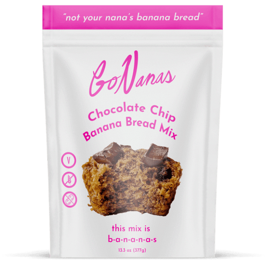 Go Nanas - Chocolate Chip Banana Bread Mix (377G)