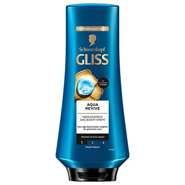 Gliss Aqua Revive Hair Moisturizer with Hyaluron & Seaweed - 12.18 fl oz, Artificial Colorant Free