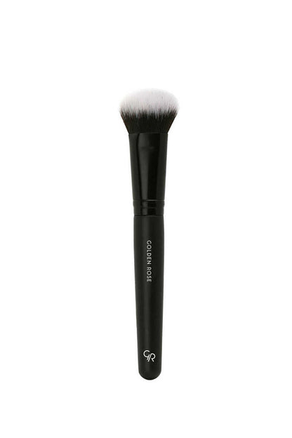 Golden Rose Angled Face Brush for Seamless Contouring