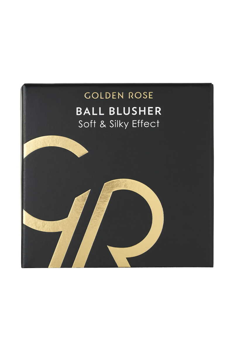 Golden Rose Ball Blusher 02 Earth Silky Powder Blush 1pc