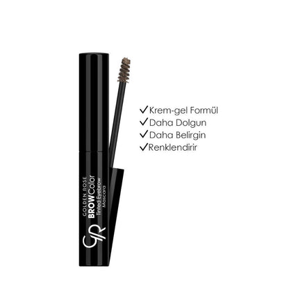 Golden Rose Brow Color Tinted Mascara 03 for Fuller Brows 4.2ml