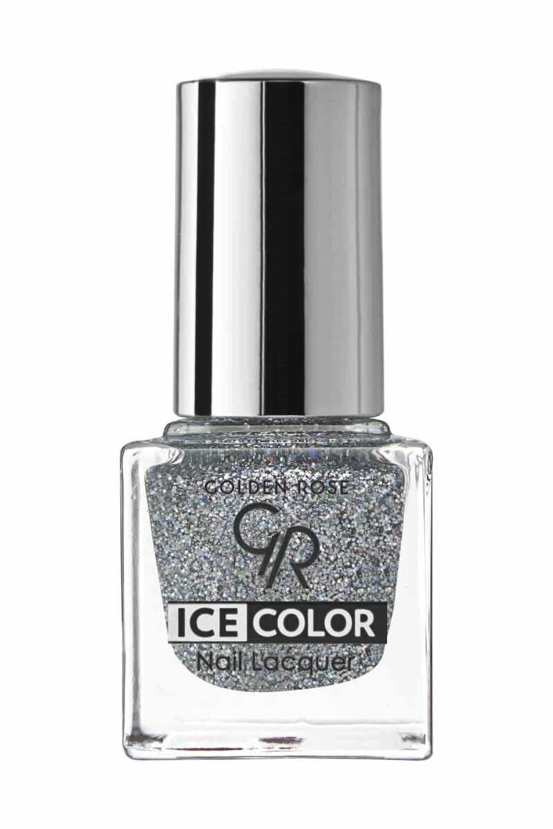 Golden Rose Ice Color Nail Lacquer Glitter 196 6ml