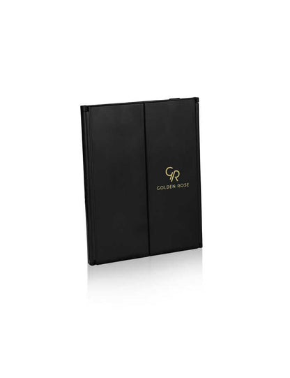 Golden Rose Diamond Compact Mirror for Makeup Touch-Ups