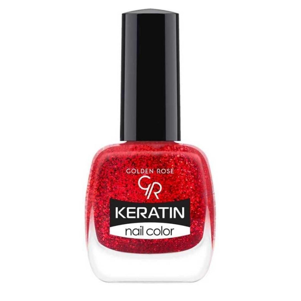 Golden Rose Keratin Nail Color Glitter No:415 - 10.5ml
