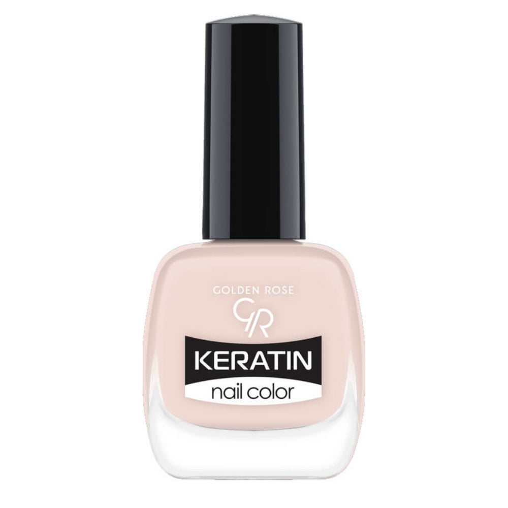Golden Rose Keratin Nail Color Strengthening Polish 07