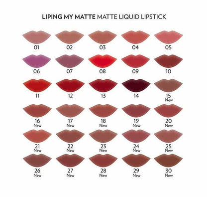 Golden Rose My Matte Liquid Lipstick 16 - Ultra Matte 5ml