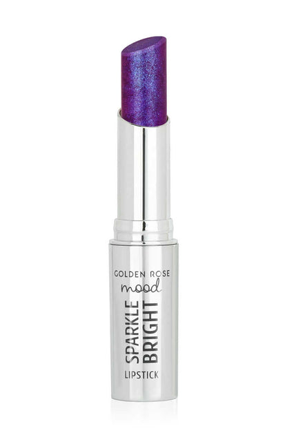 Golden Rose Mood Sparkle Bright Lipstick Violet Fizz No154
