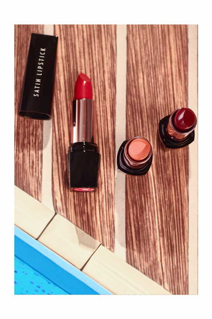 Golden Rose Satin Lipstick 17 Silky Finish Lip Color