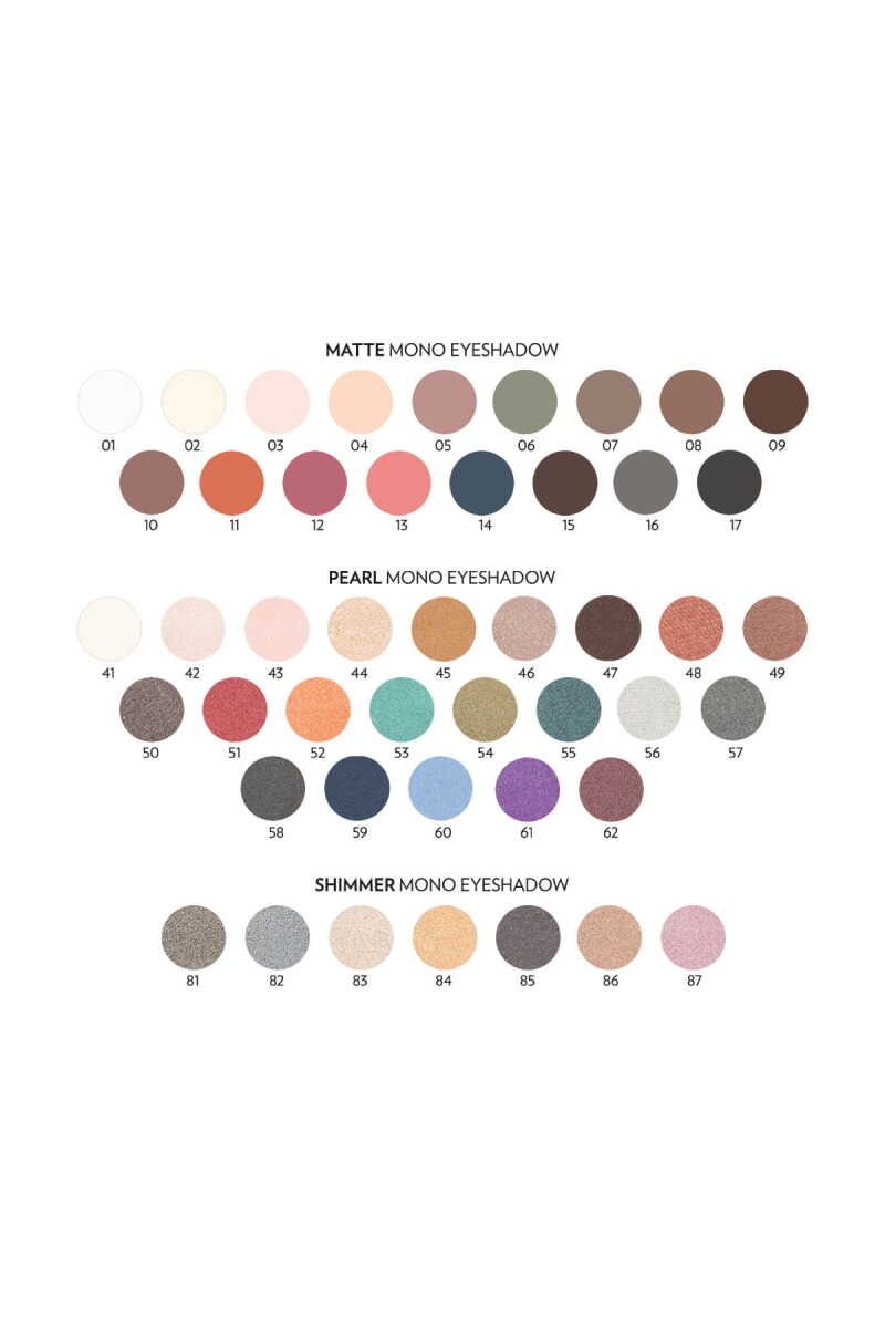 Golden Rose Soft Color Pearl Mono Eyeshadow 46 Shimmer Finish