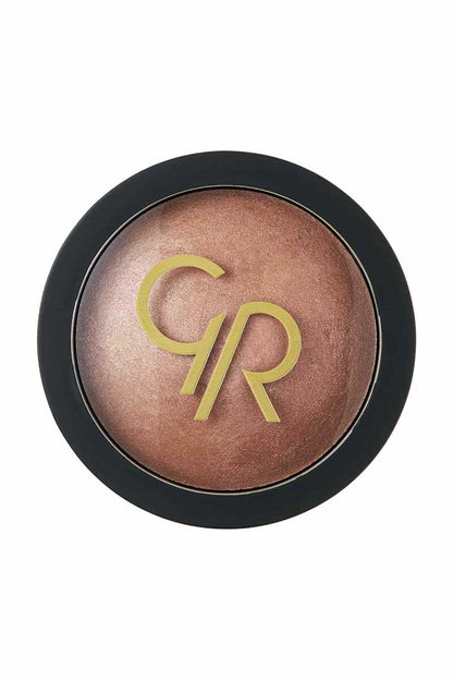 Golden Rose Baked Stardust Blush 107 Pearly Peach