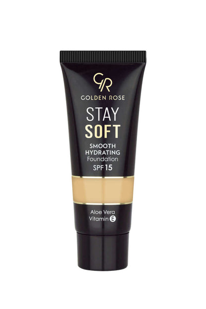 Golden Rose Stay Soft Smooth Hydrating Foundation 207 30ml