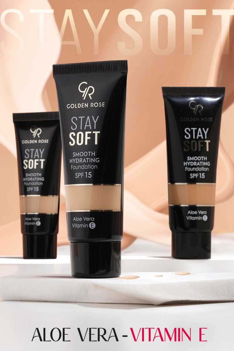 Golden Rose Stay Soft Hydrating Foundation 210 - 30ml