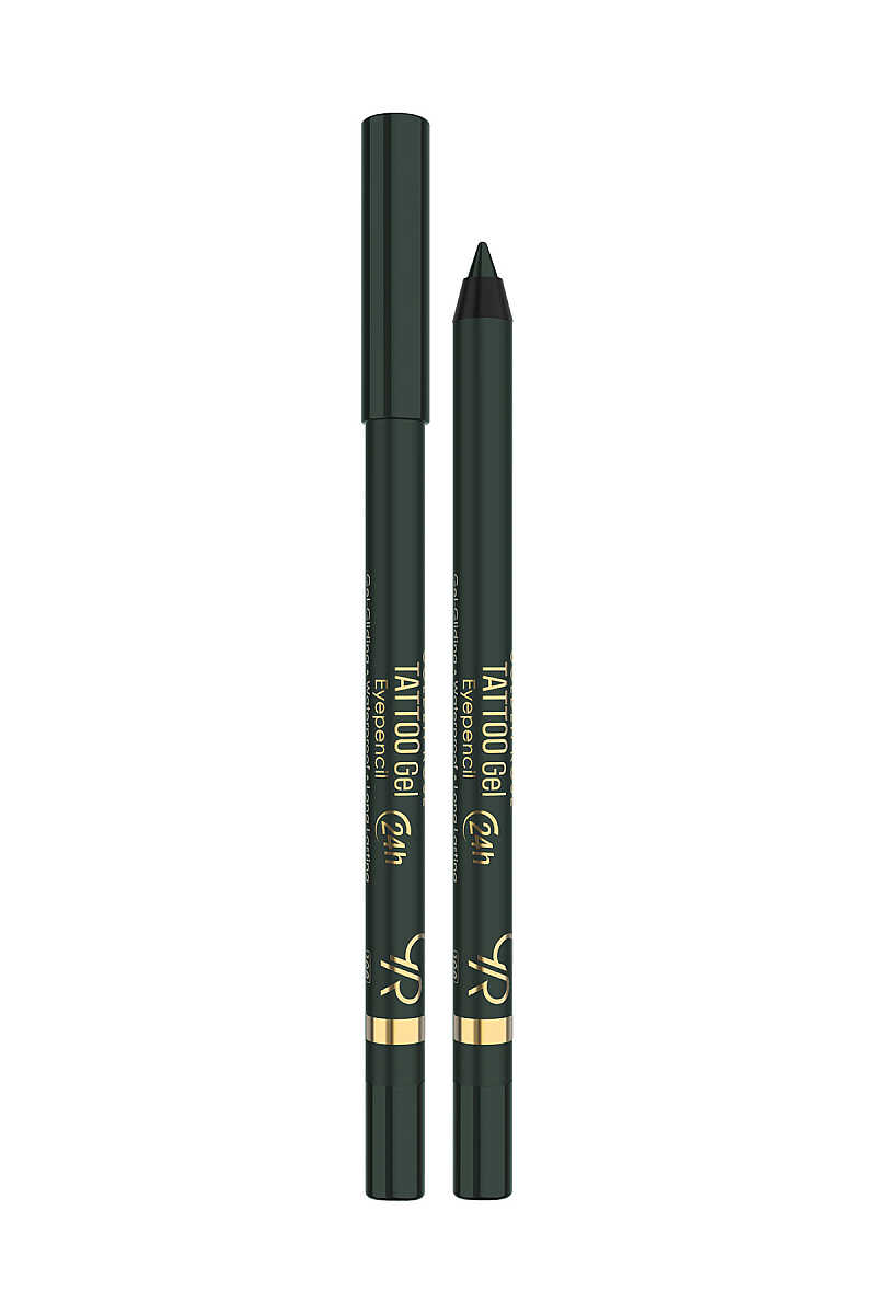 Golden Rose Tattoo Gel Eyepencil 113 Dark Green 1.2g