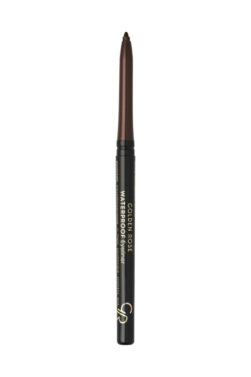 Golden Rose Waterproof Automatic Eyeliner 010 Copper Brown