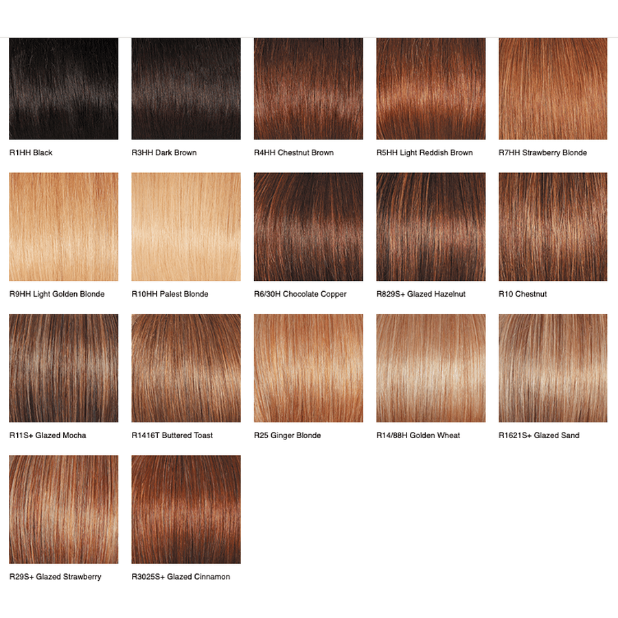 Raquel Welch Grand Entrance Long Human Hair Wig - Choose Color