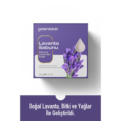 Greenlabel Lavender Soap Sebum Balancing Cleanser 120g