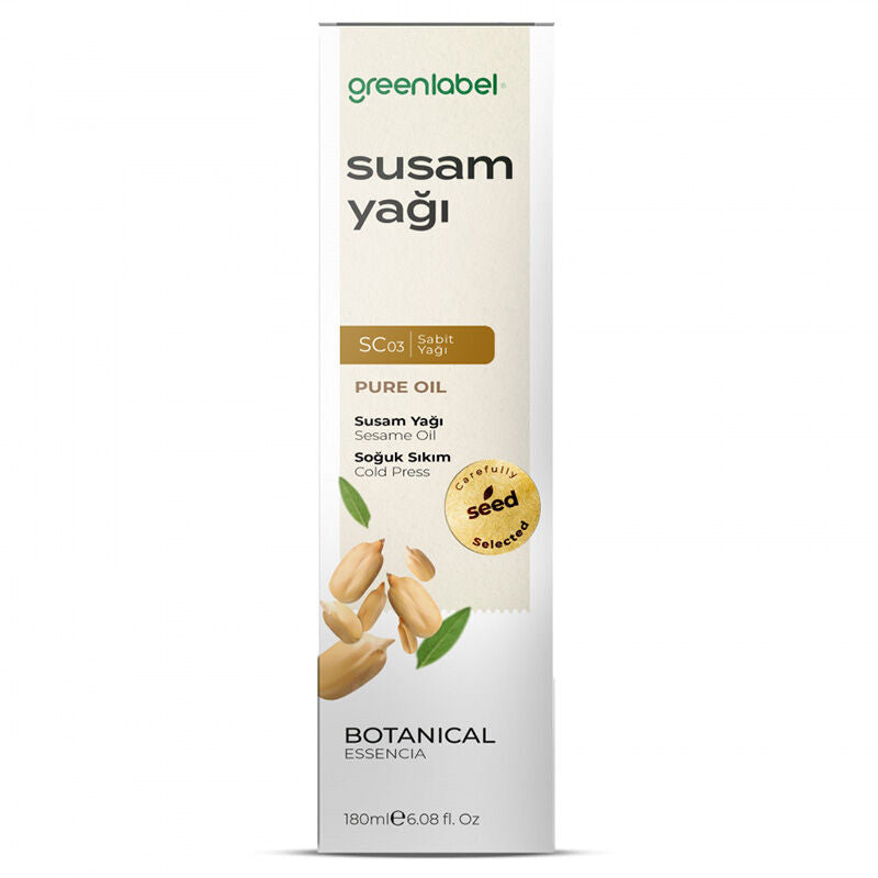 Greenlabel Sesame Oil for Hair & Skin Care 180 ml