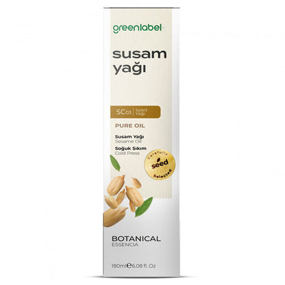 Greenlabel Sesame Oil for Hair & Skin Care 180 ml