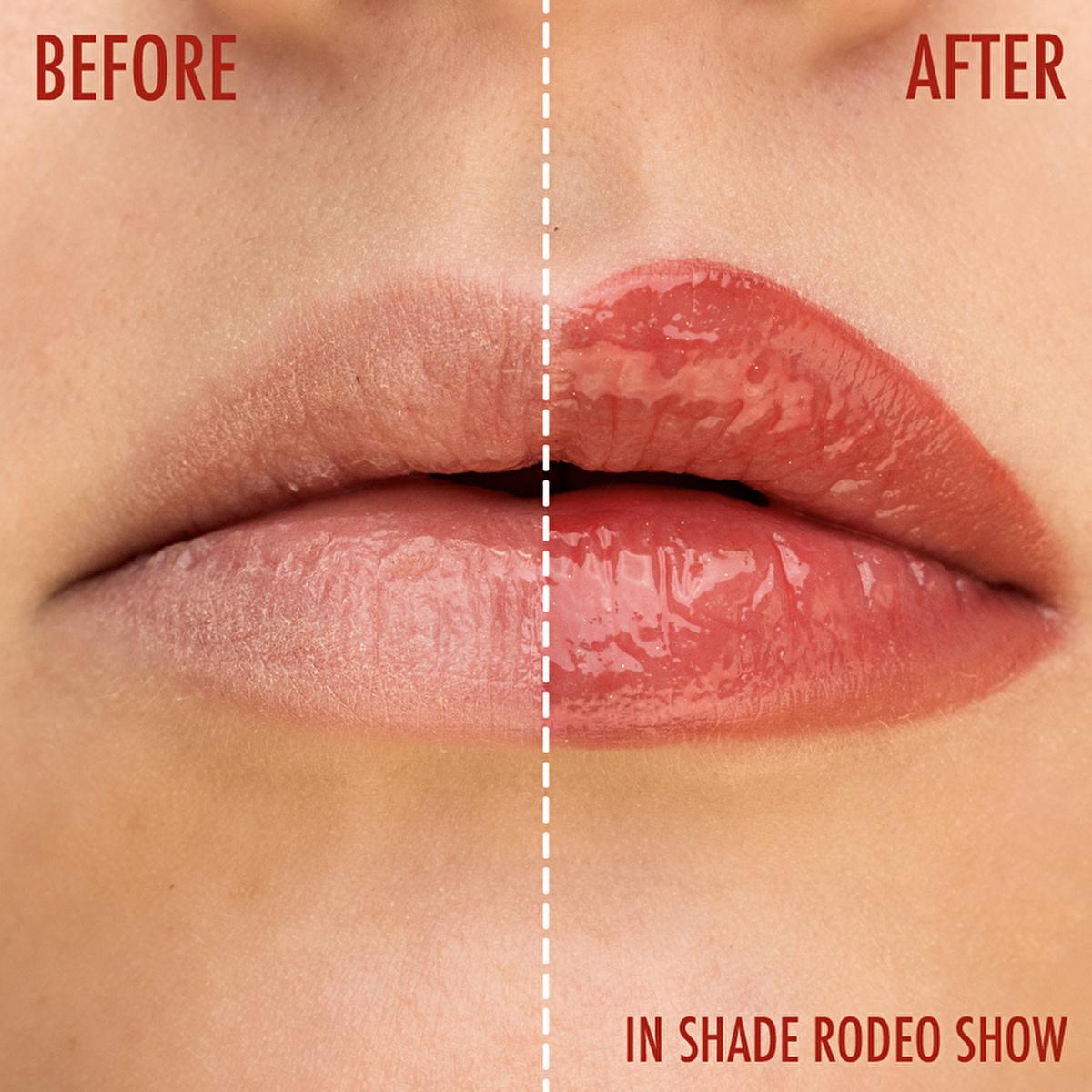 theBalm Instant Plump Your Pucker Lip Plumper Gloss: Get Fuller, Hydrated Lips Without the Sting. Volumizing, Non-Sticky, Cruelty-Free Makeup