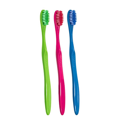 Benri Dent Manual Toothbrush 3-Pack for Daily Clean