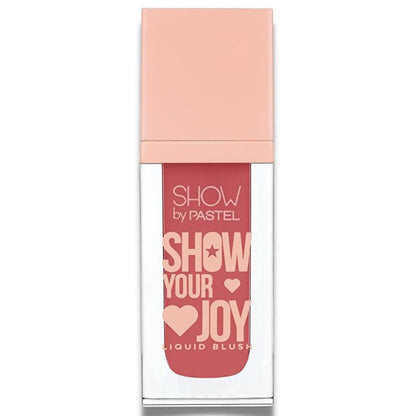 Show By Pastel Show Your Joy Liquid Blush - Natural Dewy Finish, Vegan & Cruelty-Free, Moisturizing, Portable - Gluten & Paraben Free