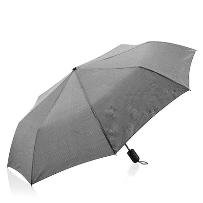 Eklips Black Houndstooth Automatic Umbrella