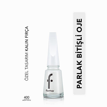 Flormar Nail Enamel - Vibrant, Long-Lasting Nail Color with Nail Care Benefits