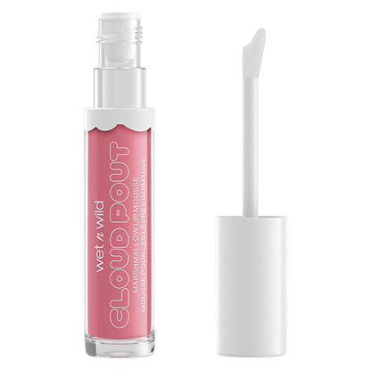Wet n Wild Cloud Pout Marshmallow Lip Mousse - Nourishing, Soft Matte Finish, Pour Some Suga On Me