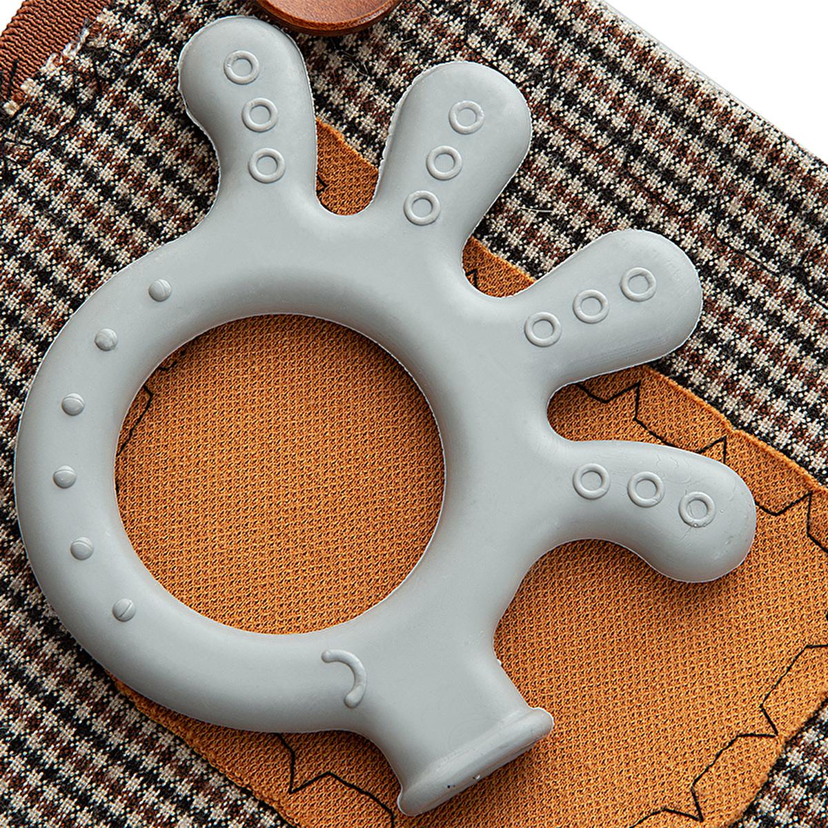 Babyjem Octopus Teether Toy - Soft BPA Free Baby Teething Relief for Sore Gums, Easy to Clean