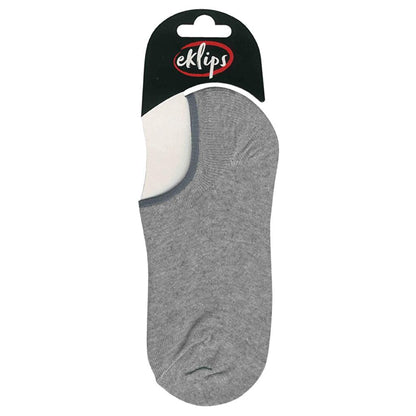 Eklips Grey Athletic Sneaker Socks - 1 Pair