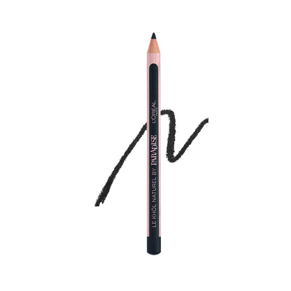 Loreal Paris Paradise Le Kohl Eyeliner - Midnight Black, Long-Lasting, Sensitive Eye Makeup