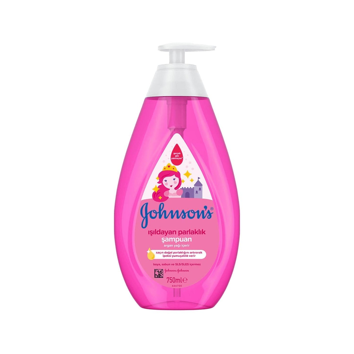 Johnson's Baby Radiant Shine Baby Shampoo - Gentle, 25.36 fl oz Large Capacity for Sensitive Skin