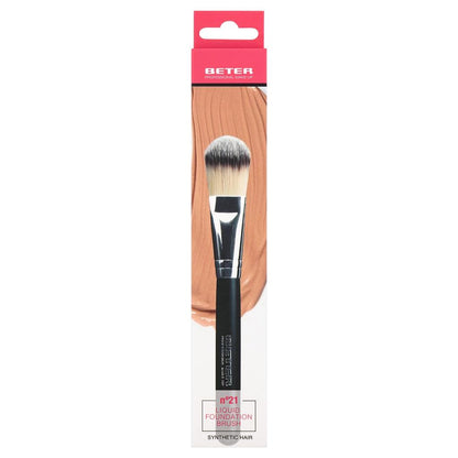 Beter Liquid Foundation Brush No. 21 for Smooth Makeup