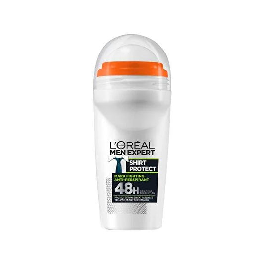 L'Oreal Paris Men's Antiperspirant Roll-On Deodorant - 48 Hour Protection, Anti-Stain, Long-Lasting Freshness